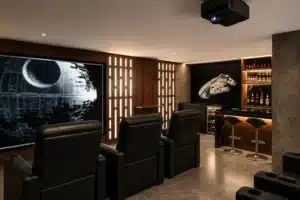 2. Remodelación de casa, con sala de Cine con Gran Espacio Arquitectos