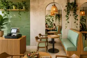 11. Diseño de Restaurante Vida Sana por Gran Espacio Arquitectos