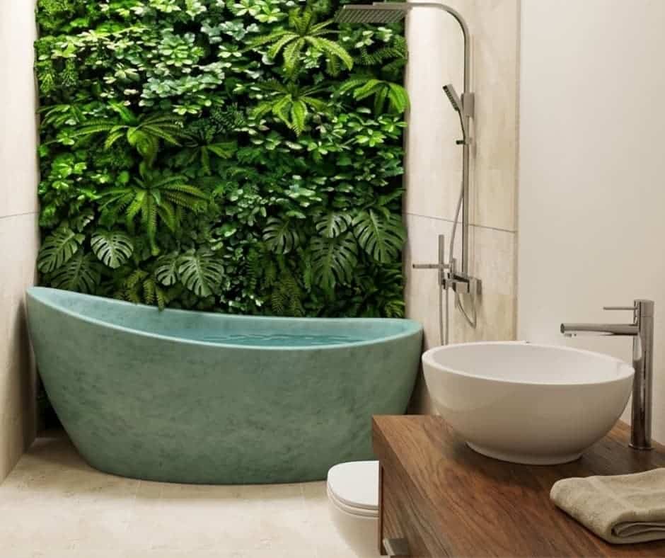 Diseño de Baño con tina