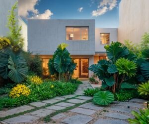 Casa con Jardín de clienta Isabel