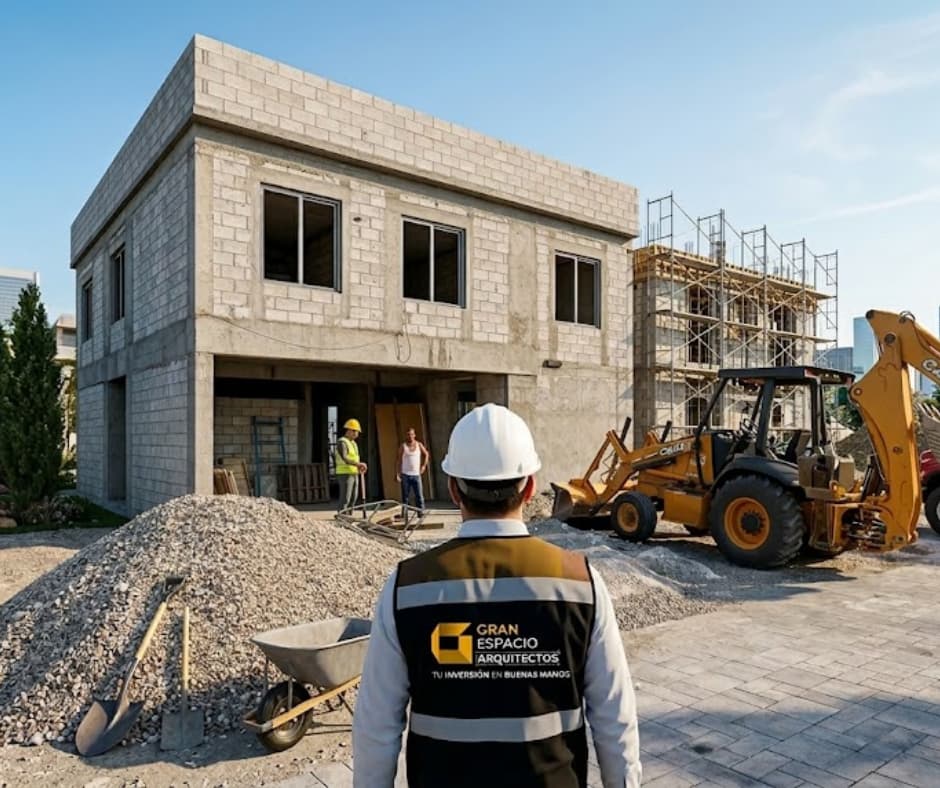 Supervisión de obra en Casa Residencial